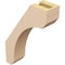 Ekena Millwork 3-inch W x 10-inch D x 14-inch H Legacy Rough Cedar Woodgrain TimberThane Knee Brace, Primed BRCUR03X10X14LECRCPR - alternate 6
